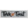 Northlight 27.5" Silver "Trick Or Treat" Halloween Wood Wall Sign