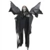 Northlight 66" Pre-Lit Black & Red Sonic Skeletal Reaper With Wings Halloween Décor 1 Northlight 66" Pre-Lit Black & Red Sonic Skeletal Reaper With Wings Halloween Décor -Northlight D406226S 1