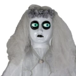 Northlight 6ft. Lighted & Animated Ghost Bride Halloween Decoration 10 Northlight 6ft. Lighted & Animated Ghost Bride Halloween Decoration -Northlight D406231S 2