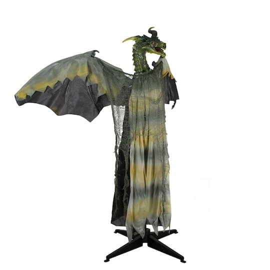 Northlight 39" Lighted & Animated Dragon Halloween Decoration 7 Northlight 39" Lighted & Animated Dragon Halloween Decoration - Image 5