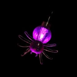 Northlight 10ct. 4ft. Purple Spider LED Halloween Black Wire Lights 10 Northlight 10ct. 4ft. Purple Spider LED Halloween Black Wire Lights -Northlight D406247S 2