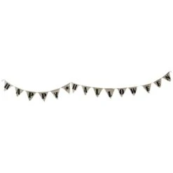 Northlight 19" White Triangle LED Happy Halloween Banner 5 Northlight 19" White Triangle LED Happy Halloween Banner -Northlight D406248S 1 1