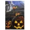 Northlight Pumpkins & Ghost Spooky Halloween Outdoor Garden Flag, 28" X 40" -Northlight D406268S 1