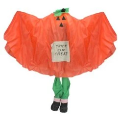 Northlight Ghost, Pumpkin & Bat Standing Halloween Kid Figures Set -Northlight D406270S 5