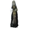 Northlight 5.5ft. Pre-Lit Black & Green Standing Fortune Witch With Magic Ball Halloween Display -Northlight D406271S 1