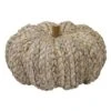 Northlight 9.5" Beige Weaved Autumn Harvest Tabletop Pumpkin -Northlight D406283S 1