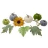 Northlight Pumpkins Berries Flowers & Leaves Thanksgiving Decor Set, 10ct. -Northlight D406288S 1