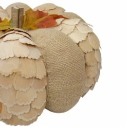 Northlight 9" Brown Autumn Harvest Tabletop Pumpkin -Northlight D406289S 3