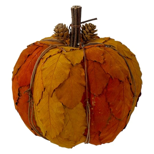 Northlight 7.5" Orange & Brown Fall Harvest Tabletop Pumpkin 4 Northlight 7.5" Orange & Brown Fall Harvest Tabletop Pumpkin - Image 2