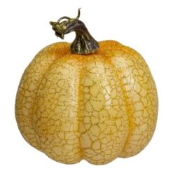Northlight 5" Orange & Cream Artificial Fall Harvest Pumpkin Set 10 Northlight 5" Orange & Cream Artificial Fall Harvest Pumpkin Set -Northlight D406297S 3
