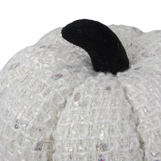 Northlight 5" Ivory Knitted Fall Harvest Tabletop Pumpkin 6 Northlight 5" Ivory Knitted Fall Harvest Tabletop Pumpkin - Image 4