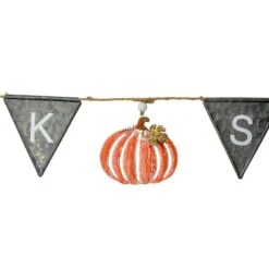 Northlight 64" Metal Thanksgiving "THANKS" Banner 7 Northlight 64" Metal Thanksgiving "THANKS" Banner -Northlight D406326S 2