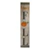 Northlight 48" Orange & Black Happy Fall Wall Sign
