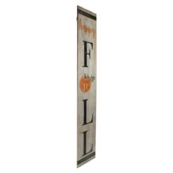 Northlight 48" Orange & Black Happy Fall Wall Sign 8 Northlight 48" Orange & Black Happy Fall Wall Sign -Northlight D406329S 2