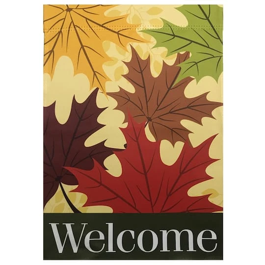 Northlight Small Welcome Autumn Harvest Garden Flag 4 Northlight Small Welcome Autumn Harvest Garden Flag - Image 2