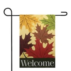 Northlight Small Welcome Autumn Harvest Garden Flag 8 Northlight Small Welcome Autumn Harvest Garden Flag -Northlight D406349S 2