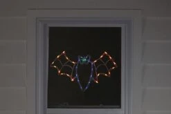 Northlight 15" Lighted Bat Halloween Window Silhouette Decoration 11 Northlight 15" Lighted Bat Halloween Window Silhouette Decoration -Northlight D407359S 4