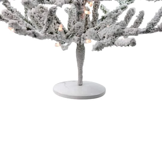 Northlight 3ft. Pre-Lit Flocked Alpine Twig Artificial Christmas Tree, White Lights 7 Northlight 3ft. Pre-Lit Flocked Alpine Twig Artificial Christmas Tree, White Lights - Image 5