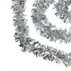 Northlight 50ft. Silver Wide Cut Tinsel Garland -Northlight D490999S 1
