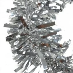 Northlight 50ft. Silver Wide Cut Tinsel Garland -Northlight D490999S 2