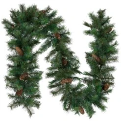 Northlight 9ft. Artificial Royal Oregon Fir Garland 19 Northlight 9ft. Artificial Royal Oregon Fir Garland -Northlight D491009S 11