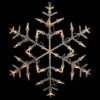 Northlight 13.5" Lighted Snowflake Christmas Window Silhouette Decoration 2 Northlight 13.5" Lighted Snowflake Christmas Window Silhouette Decoration -Northlight D491427S 1