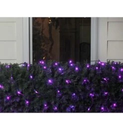 Northlight 4ft. X 6ft. LED Wide Angle Net Style Christmas Lights Purple 10 Northlight 4ft. X 6ft. LED Wide Angle Net Style Christmas Lights Purple -Northlight D491462S 2