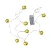 Northlight 8ct. Gold LED Jingle Bell Christmas Lights 2 Northlight 8ct. Gold LED Jingle Bell Christmas Lights -Northlight D491475S 1
