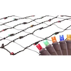 Northlight 2ft. X 8ft. LED Tree Trunk Wrap Christmas Net Lights Multicolor 9 Northlight 2ft. X 8ft. LED Tree Trunk Wrap Christmas Net Lights Multicolor -Northlight D491508S 1 1