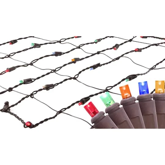 Northlight 2ft. X 8ft. LED Tree Trunk Wrap Christmas Net Lights Multicolor 3 Northlight 2ft. X 8ft. LED Tree Trunk Wrap Christmas Net Lights Multicolor