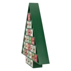 Northlight 15" Green Tree Shaped Christmas Advent Calendar Decoration 13 Northlight 15" Green Tree Shaped Christmas Advent Calendar Decoration -Northlight D491519S 5