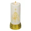 Northlight 9" Gold & White Nativity Scene Flameless Candle 1 Northlight 9" Gold & White Nativity Scene Flameless Candle -Northlight D491537S 1
