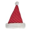 Northlight 17" Red & White Striped Santa Hat With Pom Pom 2 Northlight 17" Red & White Striped Santa Hat With Pom Pom -Northlight D491541S 1