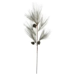 Northlight Brown & Gray Long Needle Pinecone Christmas Spray -Northlight D491597S 1 1
