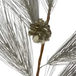 Northlight Brown & Gray Long Needle Pinecone Christmas Spray -Northlight D491597S 3