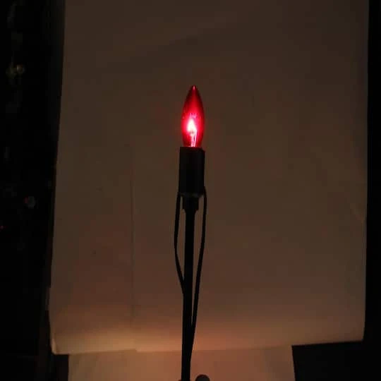 Northlight Set Of 15 Lighted Red, Clear & Green C9 Christmas Pathway Marker Décor 6 Northlight Set Of 15 Lighted Red, Clear & Green C9 Christmas Pathway Marker Décor - Image 4