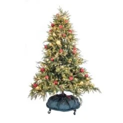 Northlight Decorated Christmas Tree Storage Bag With Rolling Stand -Northlight D491627S 4