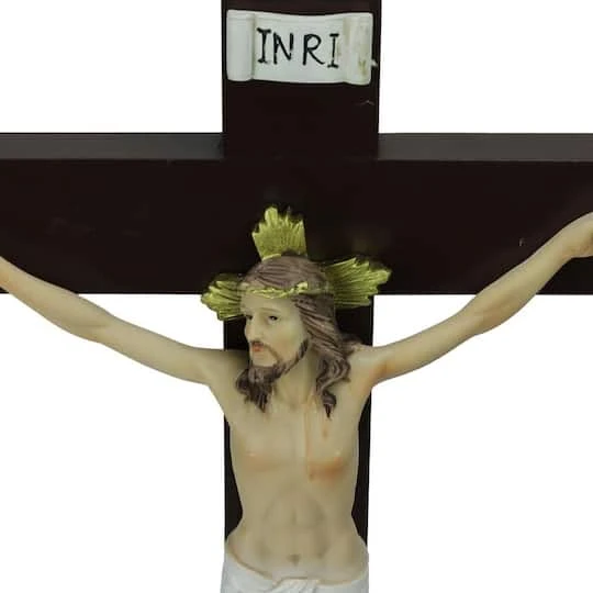 Northlight 14.5" INRI Jesus On Crucifix Table Top Decoration 5 Northlight 14.5" INRI Jesus On Crucifix Table Top Decoration - Image 3