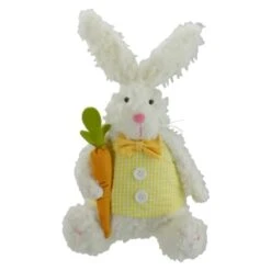 Northlight 14" Easter Bunny & Carrot Spring Plush 9 Northlight 14" Easter Bunny & Carrot Spring Plush -Northlight D587340S 1 1