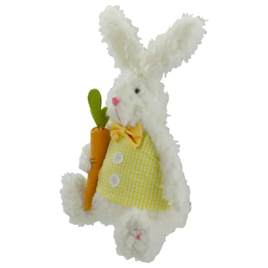 Northlight 14" Easter Bunny & Carrot Spring Plush 7 Northlight 14" Easter Bunny & Carrot Spring Plush - Image 5