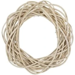 Northlight 15" Unlit Natural Weeping Willow Spring Twig Wreath