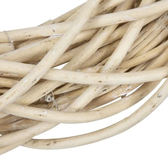 Northlight 15" Unlit Natural Weeping Willow Spring Twig Wreath 7 Northlight 15" Unlit Natural Weeping Willow Spring Twig Wreath - Image 5