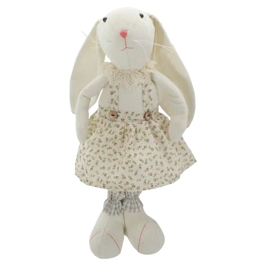 Northlight 14.5" Standing Girl Easter Bunny Rabbit Spring Figure 3 Northlight 14.5" Standing Girl Easter Bunny Rabbit Spring Figure