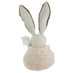 Northlight 14" Beige & Brown Plush Easter Bunny Holding A Carrot Figure 13 Northlight 14" Beige & Brown Plush Easter Bunny Holding A Carrot Figure -Northlight D587358S 5