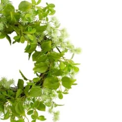 Northlight 18" Green Jujube Floral & Foliage Springtime Wreath 10 Northlight 18" Green Jujube Floral & Foliage Springtime Wreath -Northlight D587361S 3