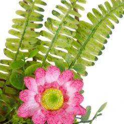 Northlight 19" Easter Bunny Couple Welcome Wreath -Northlight D587368S 4