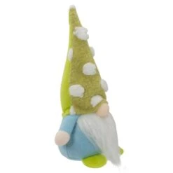 Northlight 8.5" Green & Blue Gnome With Polka Dot Hat Figure 11 Northlight 8.5" Green & Blue Gnome With Polka Dot Hat Figure -Northlight D587371S 3