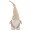 Northlight 24" Pink & Yellow Plush Gnome With Polka Dot Hat Figure -Northlight D587373S 1