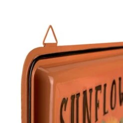 Northlight Fall Harvest Orange Sunflowers Wall Sign -Northlight D668590S 4