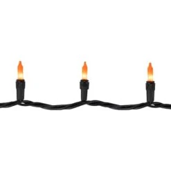 Northlight 100ct. Orange Mini Halloween Light Set 16 Northlight 100ct. Orange Mini Halloween Light Set -Northlight D668593S 14
